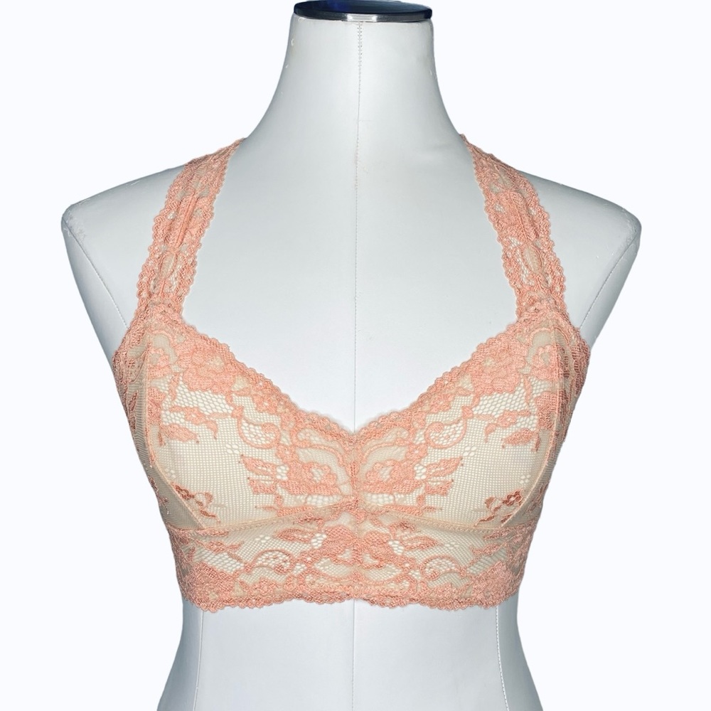 Free People Intimately Wild Roses Racerback Bralette - Picture 2 of 9